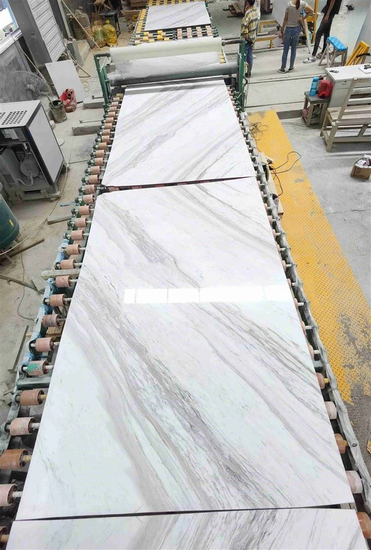 Natural Stone White Color Volakas Marble Greek White Volakas Marble