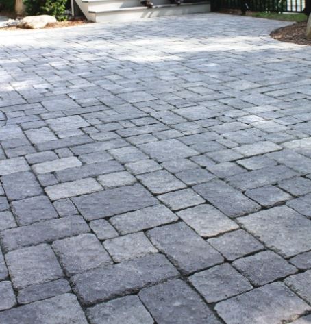 Granite Paver Sizes Granite Cobblestone Patio