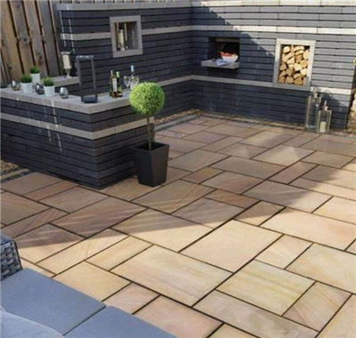 Paving Taktil Granit Regal Tan Pavers